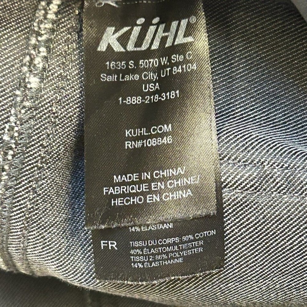 Kuhl Jeans Women Size 10 Reg Gray Skinny Pockets Hiking Stretch Denim Outdoor - Picture 13 of 16